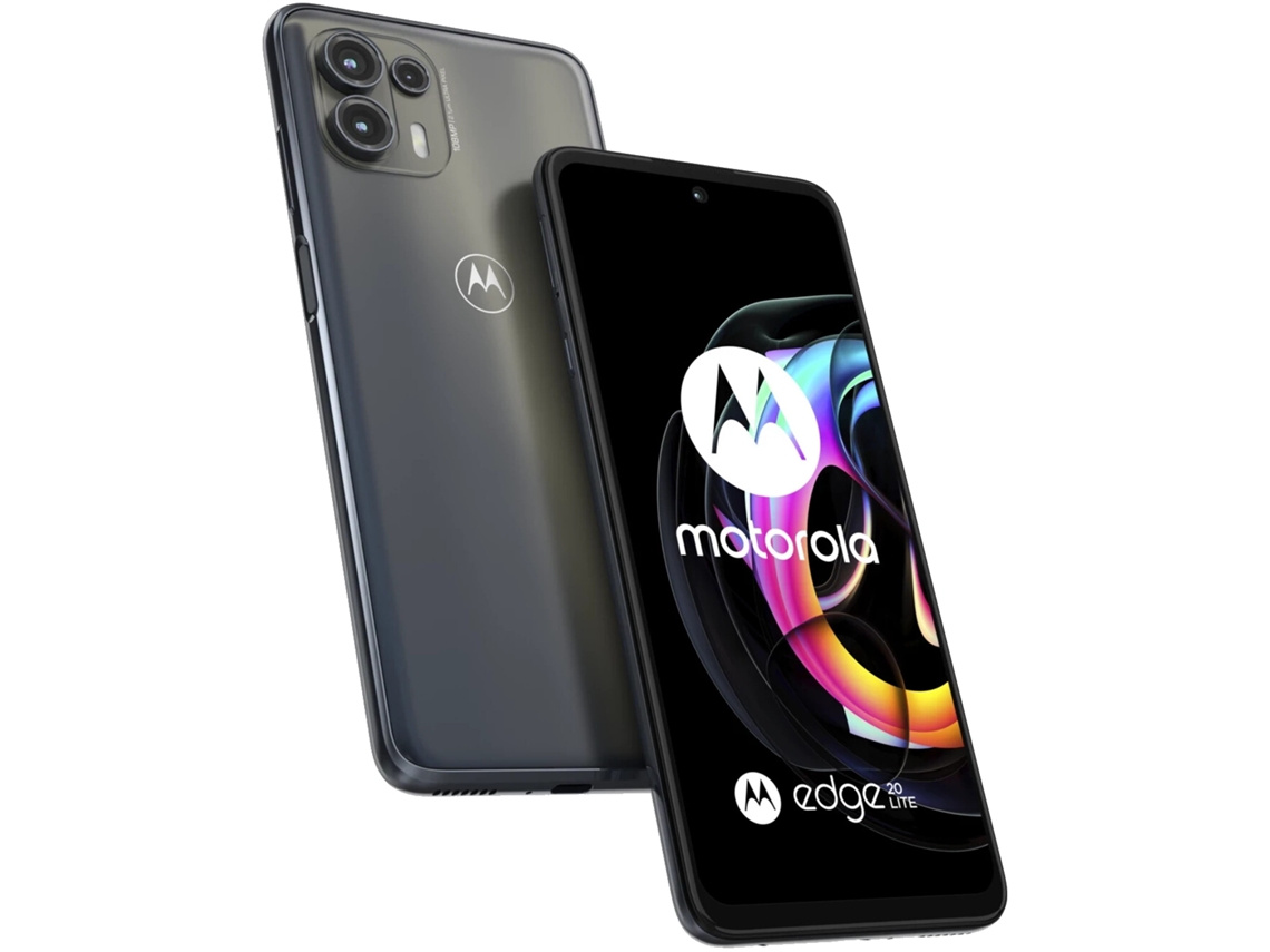 Smartphone MOTOROLA Edge 20 Lite 5G (Reacondicionado Marcas Mínimas - 128 GB - Gris)