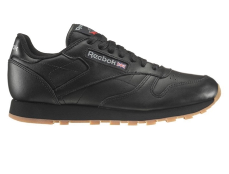 Zapatillas REEBOK Classic Leather Hombre (38.5 - Negro)