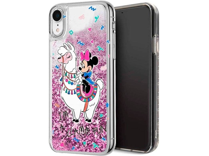 Funda iPhone XR DISNEY Minnie Rosa