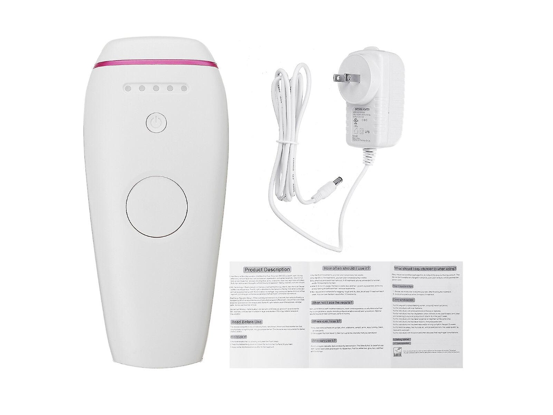 Depiladora láser IPL para el rejuvenecimiento de la piel durante el sueño, 999999 flashes, portátil, con pantalla LCD, para cuerpo completo, brazos, piernas y axilas. Nostalgia88