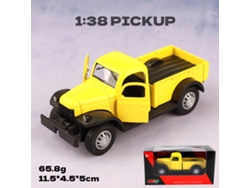 Modelo De Coche Clásico Retro De Metal Fundido A Presión A Escala 1/38, Juguete Realista.