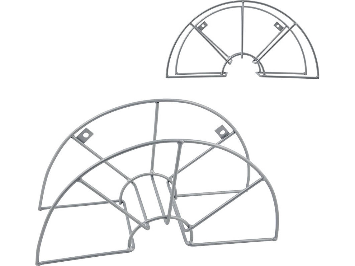 Soporte de Pared para Manguera de Alambre Plastificado GROUW (43X15X23 cm)