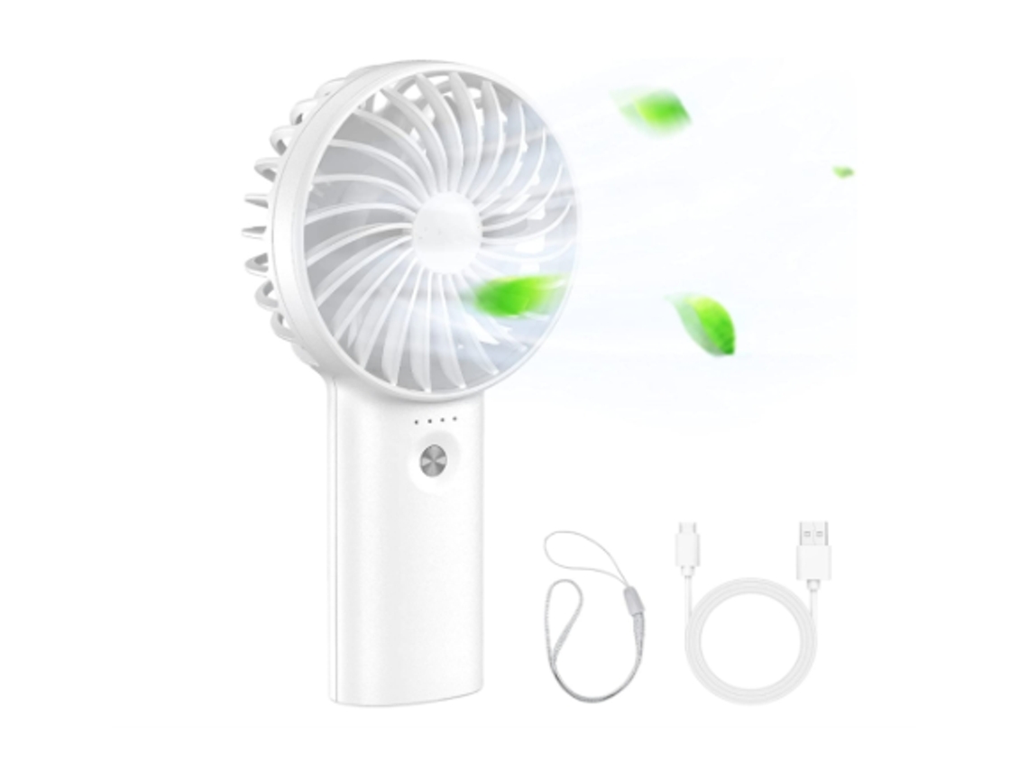 Mini ventilador Yizhood (3 velocidades, 7 W, diámetro 18 cm)