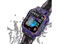 Reloj inteligente para niños IP67 resistente al agua para niños y niñas de 4 a 12 años con llamada de emergencia, despertador y rotación de 360 grados.