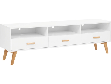 Mueble TV blanco BELIANI Liberty