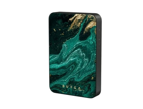 Powerbank BURGA MagSafe 5.000 mAh (Emerald/Gris)