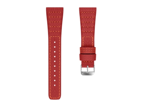 Correa de piel auténtica 20mm para Samsung Galaxy Watch 42mm - tinto