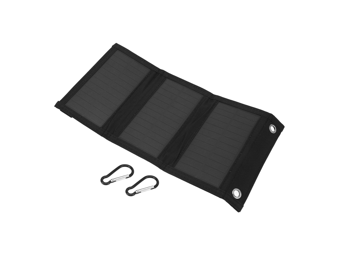 Panel Solar Plegable De 8 W, Cargador Usb Portátil, Resistente Al Agua Para Uso En Exteriores.