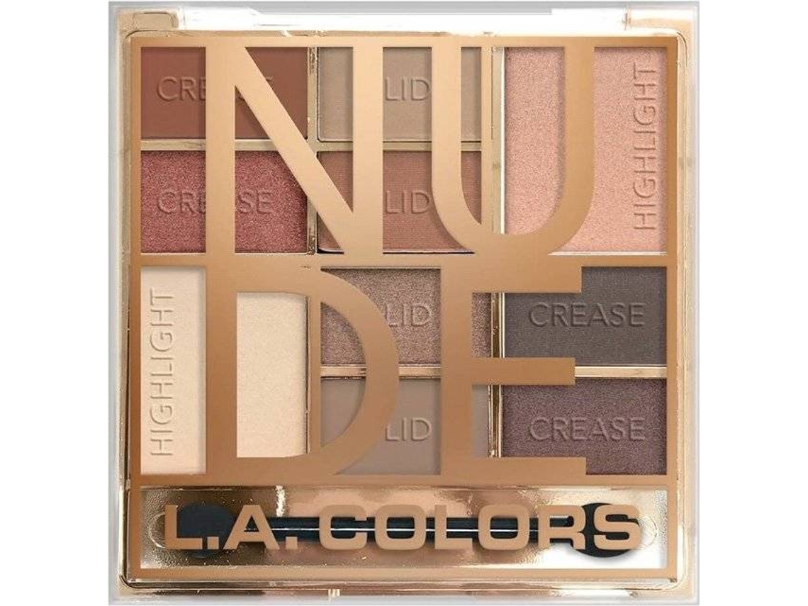 Paleta de Sombras L.A. COLORS Color Block Nude