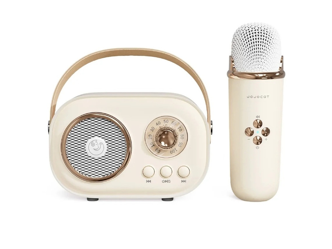 Mini máquina de karaoke Máquina de karaoke para niños y adultos Karaoke con micrófono Altavoz Bluetooth portátil Yizhood