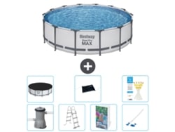 Bestway Piscina Bestway Steel Pro Max Redonda - 427x122 Cm - 8-peças S600