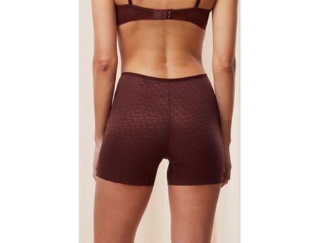 Bóxer de Mujer TRIUMPH Calzoncillos Signature Sheer Marrón (40)