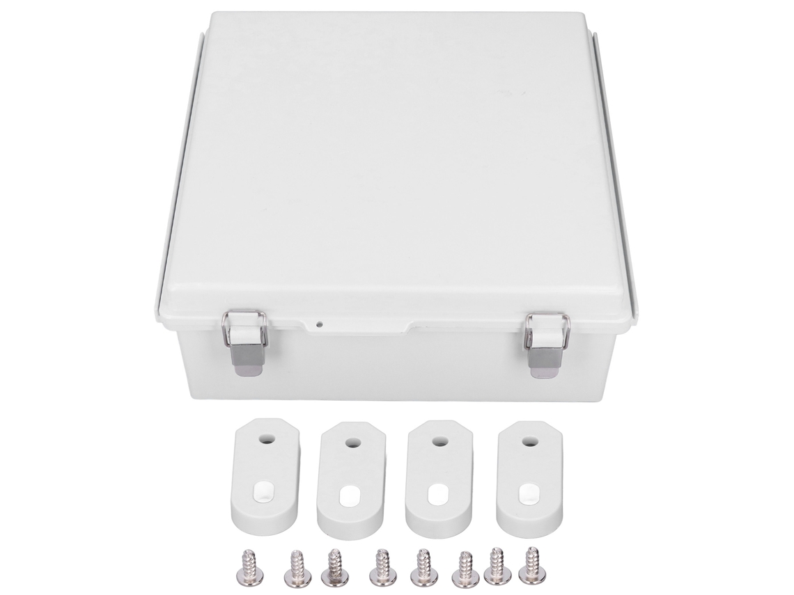 2026velora-caja De Unión Abs Impermeable Para Exterior Caja Eléctrica Diy Enclosure Electrónico 330x330x130