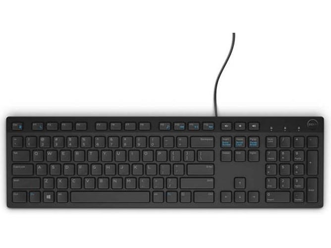 Teclado DELL KB216 (Con Cable - Layout Francés - Teclado Numérico)