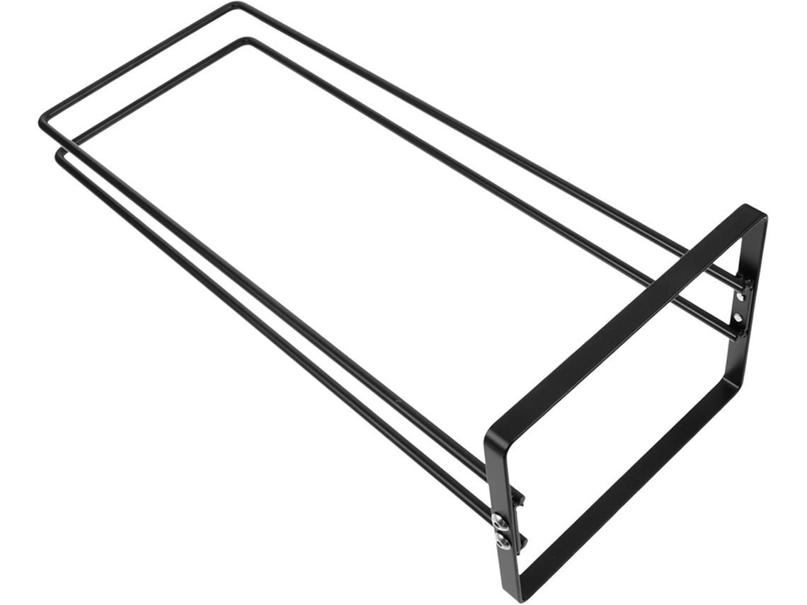 Organizador Negro Estilo Moderno Contemporáneo Estante Almacenamiento Fiable Desmontable Dimensiones 40 Tienda