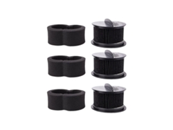 3 juegos de filtros pre y post motor compatibles con Bissell Iconpet 2037913/32r9