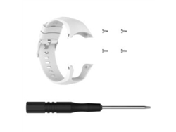 Correa De Reloj Para Suunto Spartan Trainer Wrist Hr , Incluye 6 Piezas Instalación Blanco