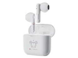 Auriculares Bluetooth True Wireless TRUMSEN Micrófono interno A7 blanco