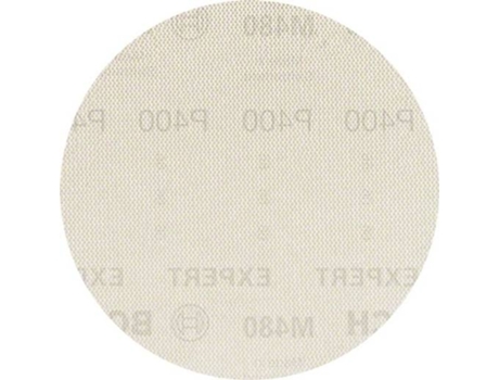 Malla de Lixa BOSCH Expert M480 para Lijadoras Excéntricas 150 mm - G 400 5 Un