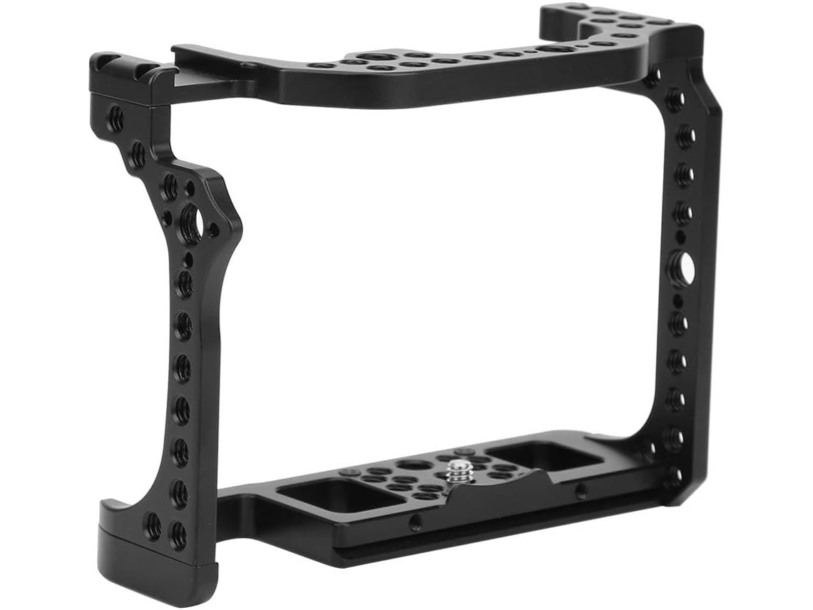 Jaula Para Cámara De Aleación De Aluminio Duradera Para Vlog Con Soporte Para Zapata Fría