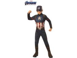 DISFRAZZES Disfraz Capitán América Vengadores: Endgame Niño (Talla: 12 a 14 años)