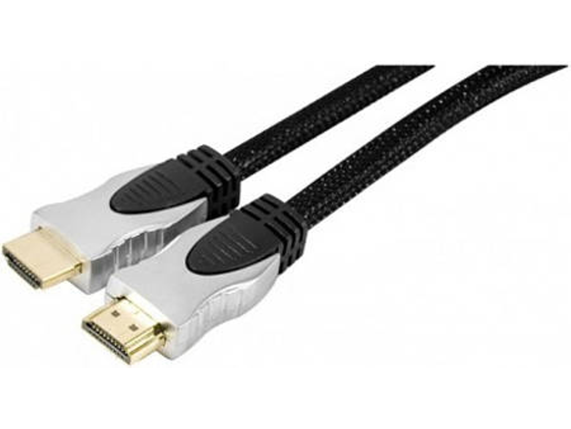 Cable HDMI TECLINE (HDMI - HDMI - 2 m - Negro)