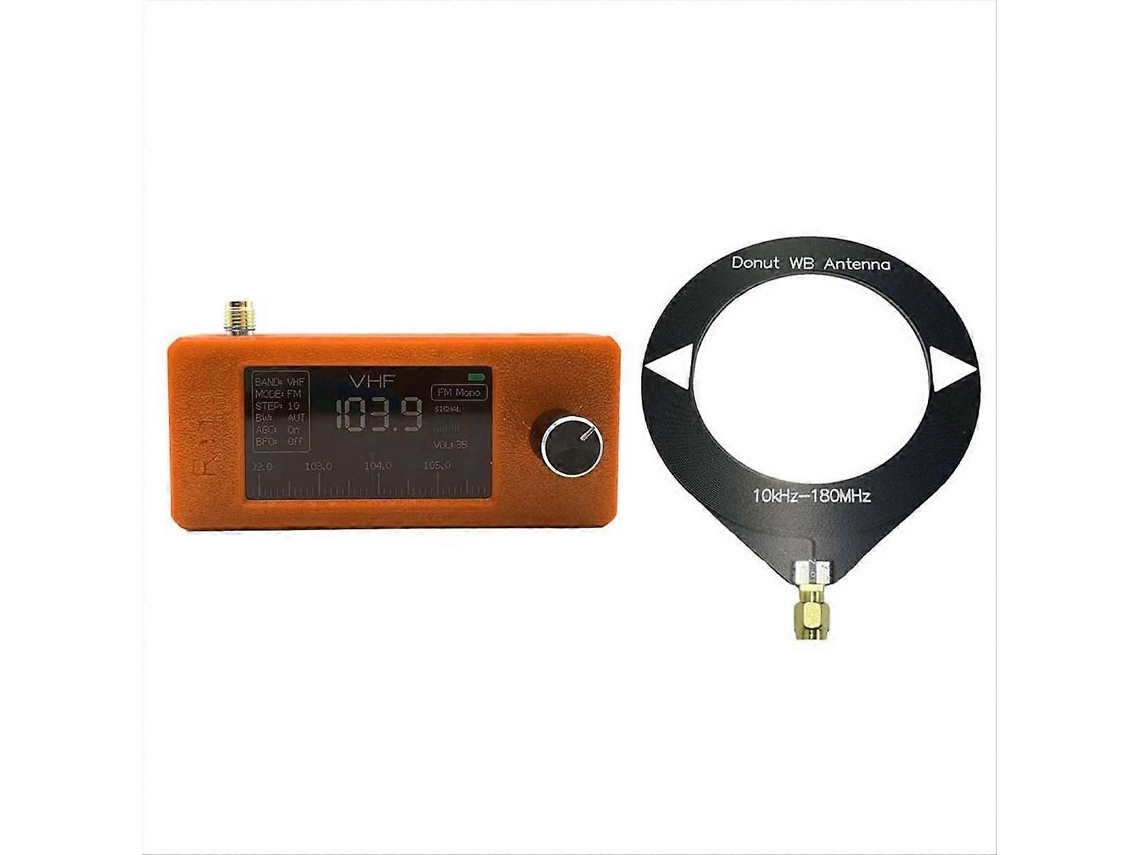 Receptor de radio portátil GOKOCO, onda corta 10 kHz - 180 MHz