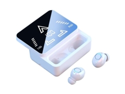 Auriculares Inalámbricos Bluetooth (blancos), Batería De Larga Duración, Llamadas Nítidas, Resistentes Al Sudor.