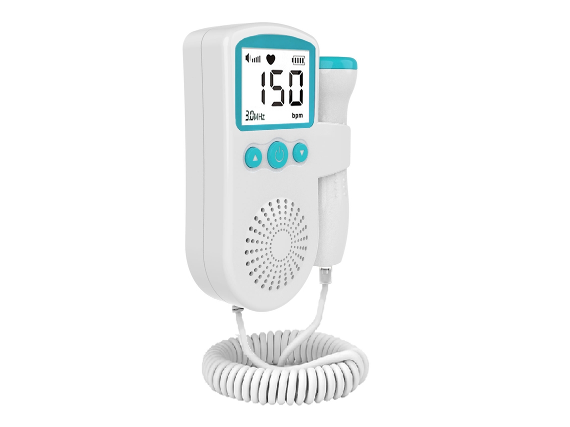 Doppler Fetal verde – digital, portátil, fácil De Usar em Casa. Ideal Para grávidas
