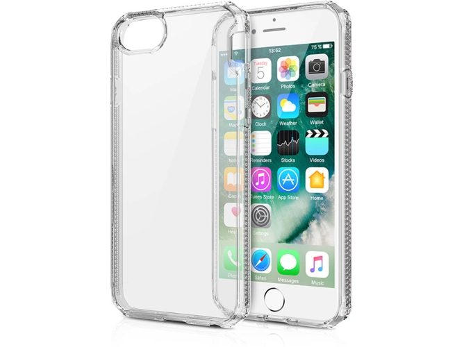 Funda iPhone 6, 6s, 7, 8 ITSKINS AP67-HBRID-TRSP Transparente