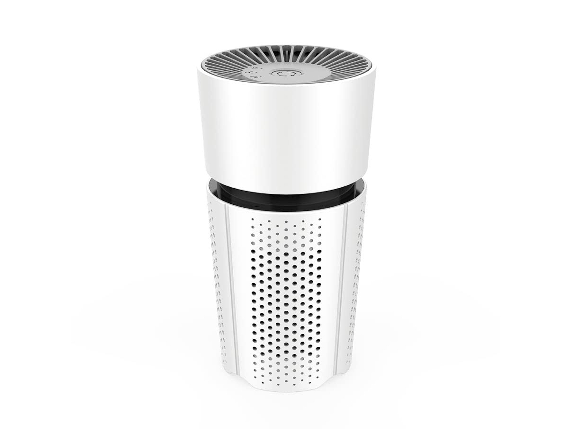 Purificadores de aire para dormitorio Mini purificador de aire de escritorio para el hogar purificador de aire Hepa con filtros de aire reales filtro de aire BISBISOUS U