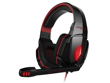 Auriculares Gaming con Cable SLOWMOOSE G4000 Rojo