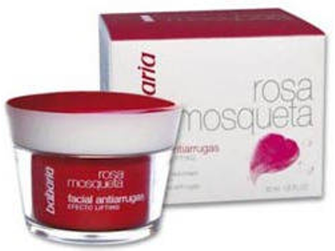 Crema Facial BABARIA Rosa Mosqueta Antiarrugas (50 ml)