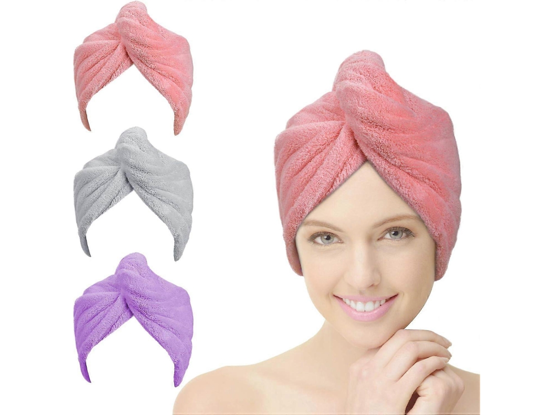 Toalla de microfibra de secado rápido Rosewell Ffy, gorro de secado rápido superabsorbente