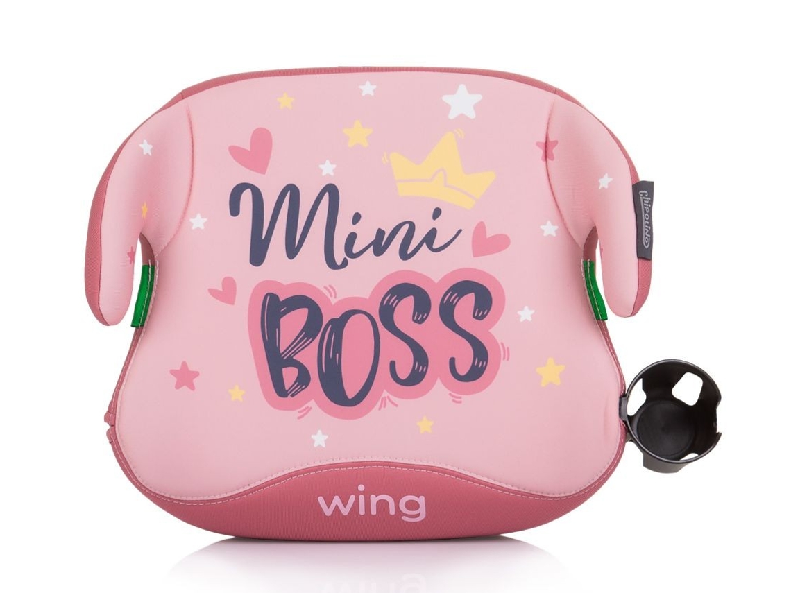 Alzador WING I-Size 125-150 cm de CHIPOLINO Pink Mini boss