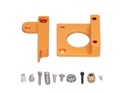 bloques de aleación de aluminio para soporte de montaje del extrusor MK8, accesorios para impresora 3D para diestros.