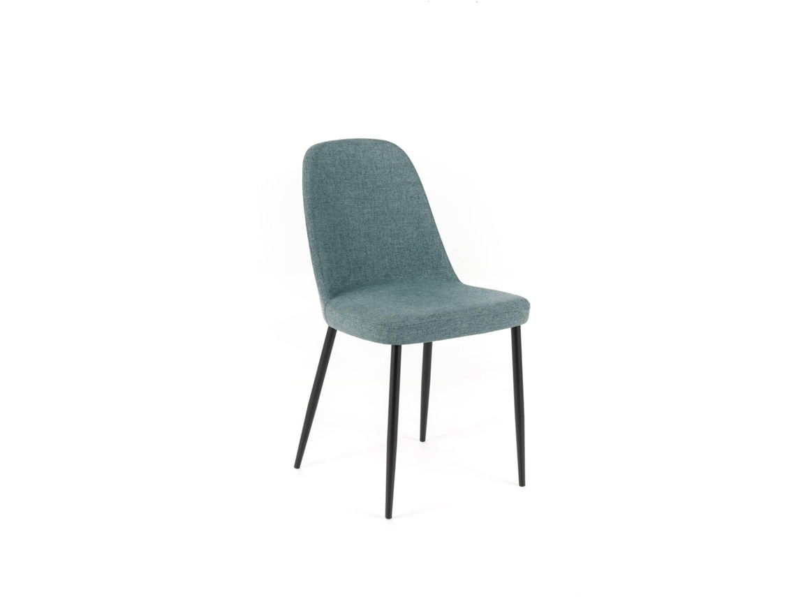 Tamara - Silla tela azul 4 piezas STONES