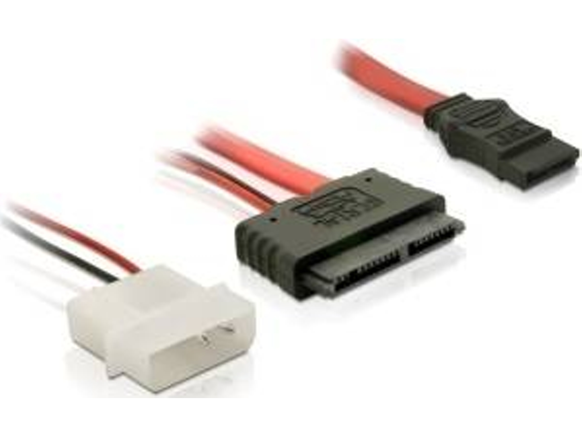 Cable SATA DELOCK (SATA - SATA)