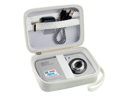 Bolsa para Câmara, Bolsa de Armazenamento Impermeável em Eva para Câmeras Sony/nikon/digitais CUICH (branca)