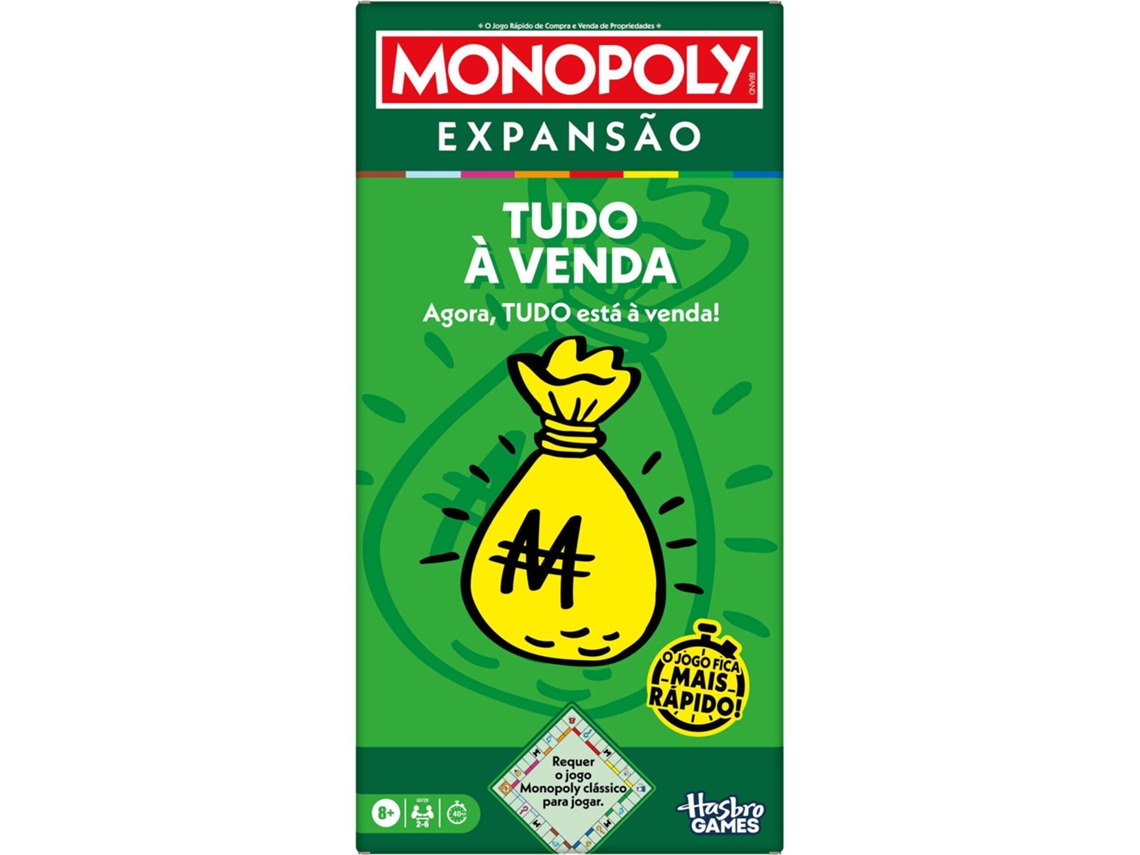 Monopoly Expansao Tudo A Venda Hasbro Games G0720