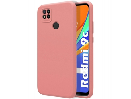 Carcasa Xiaomi Redmi 9C TUMUNDOSMARTPHONE Silicona Líquida Rosa