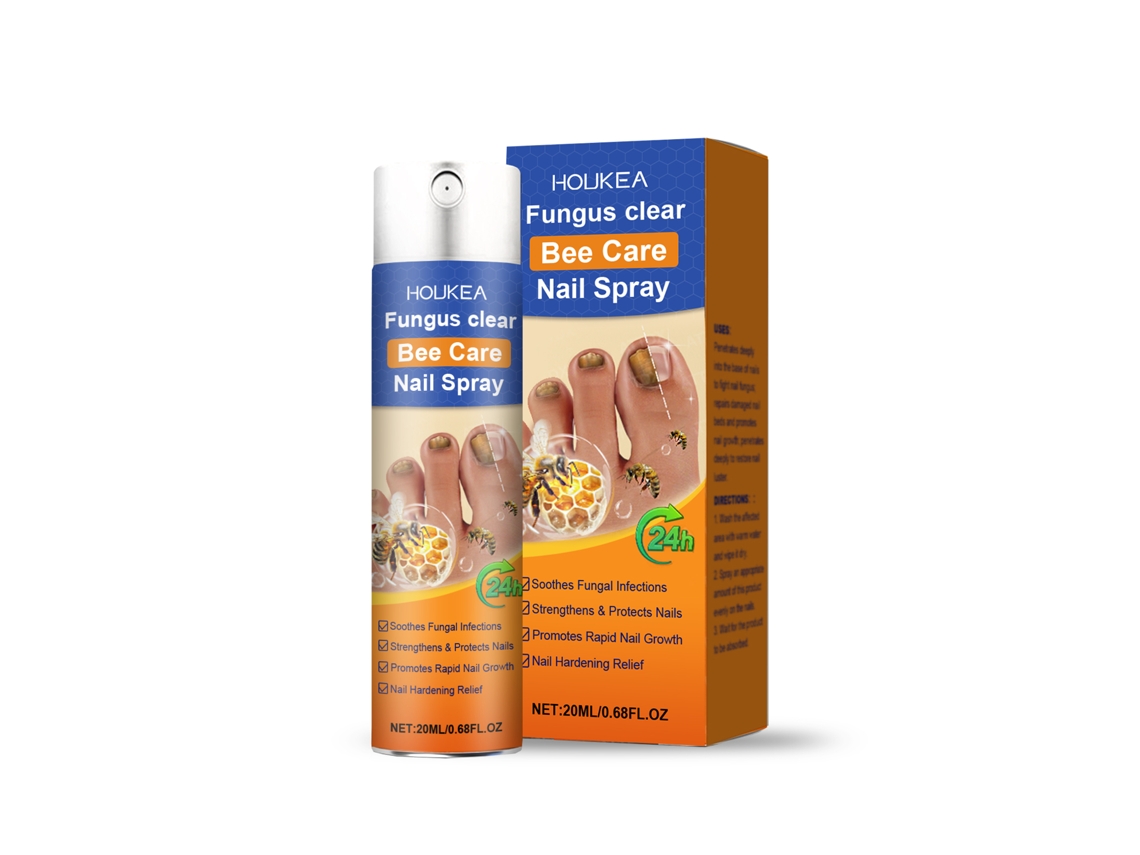Spray para el cuidado de las uñas con veneno de abeja