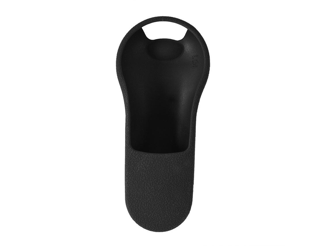 Capa Protetora De Silicone Anti-poeira Para Controle Remoto Tv Lg Mr400/la6150/6500 Preto