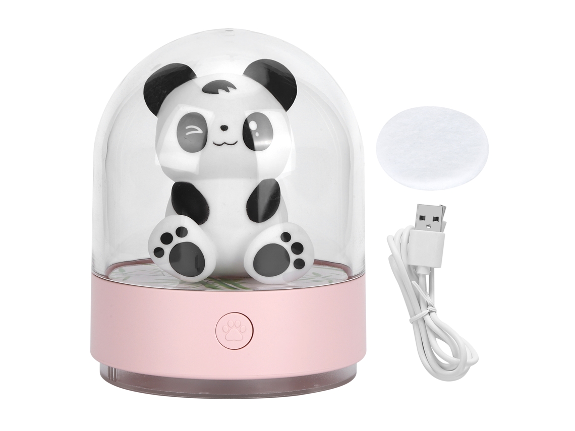 2026-lámpara De Escritorio Para Dormitorio Con Aromaterapia Pequeña Luz Nocturna Lectura Protectora De Ojos Carga Usb Rosa