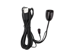 Receptor extensor/repetidor de controle remoto infravermelho com adaptador USB. Alta velocidade e compatibilidade, ideal para uso doméstico.