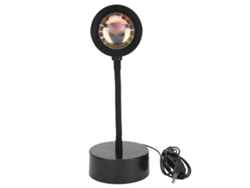 Lámpara De Proyección Led Usb Ajustable Con Rotación De 180 Grados Para Dormitorio