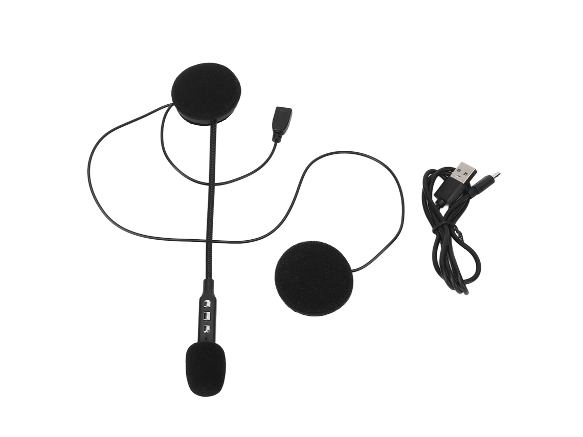 Auriculares Bluetooth Para Casco De Motocicleta (llamadas Manos Libres Bluetooth 5.0)