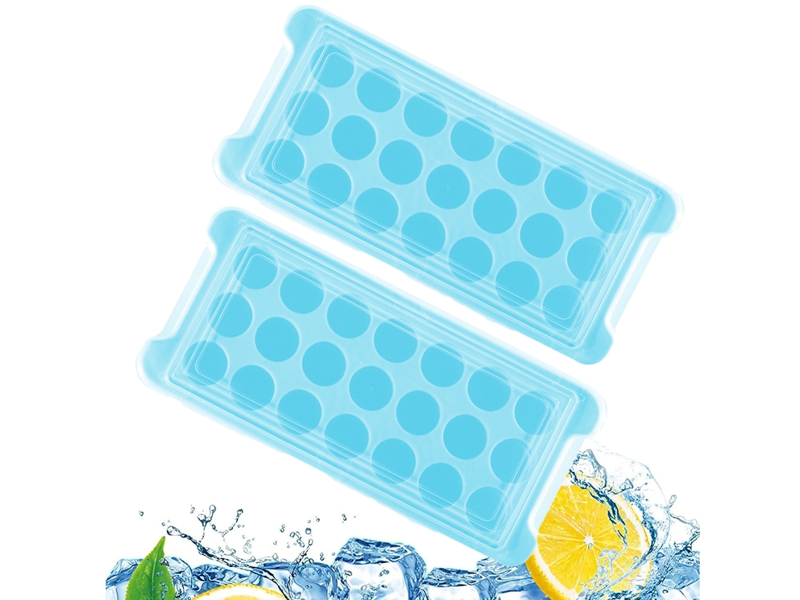 Molde de hielo flexible y de fácil liberación, ideal para cócteles, agua o whisky Kofihety.