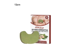 12 Unidades/caja Parches Para Derretir La Celulitis De La Ginecomastia, Parches De Jengibre Para Reafirmar La Ginecomastia
