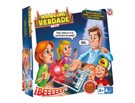 Juego de Mesa IMC TOYS Máquina de la verdad (Edad Mínima: 8)